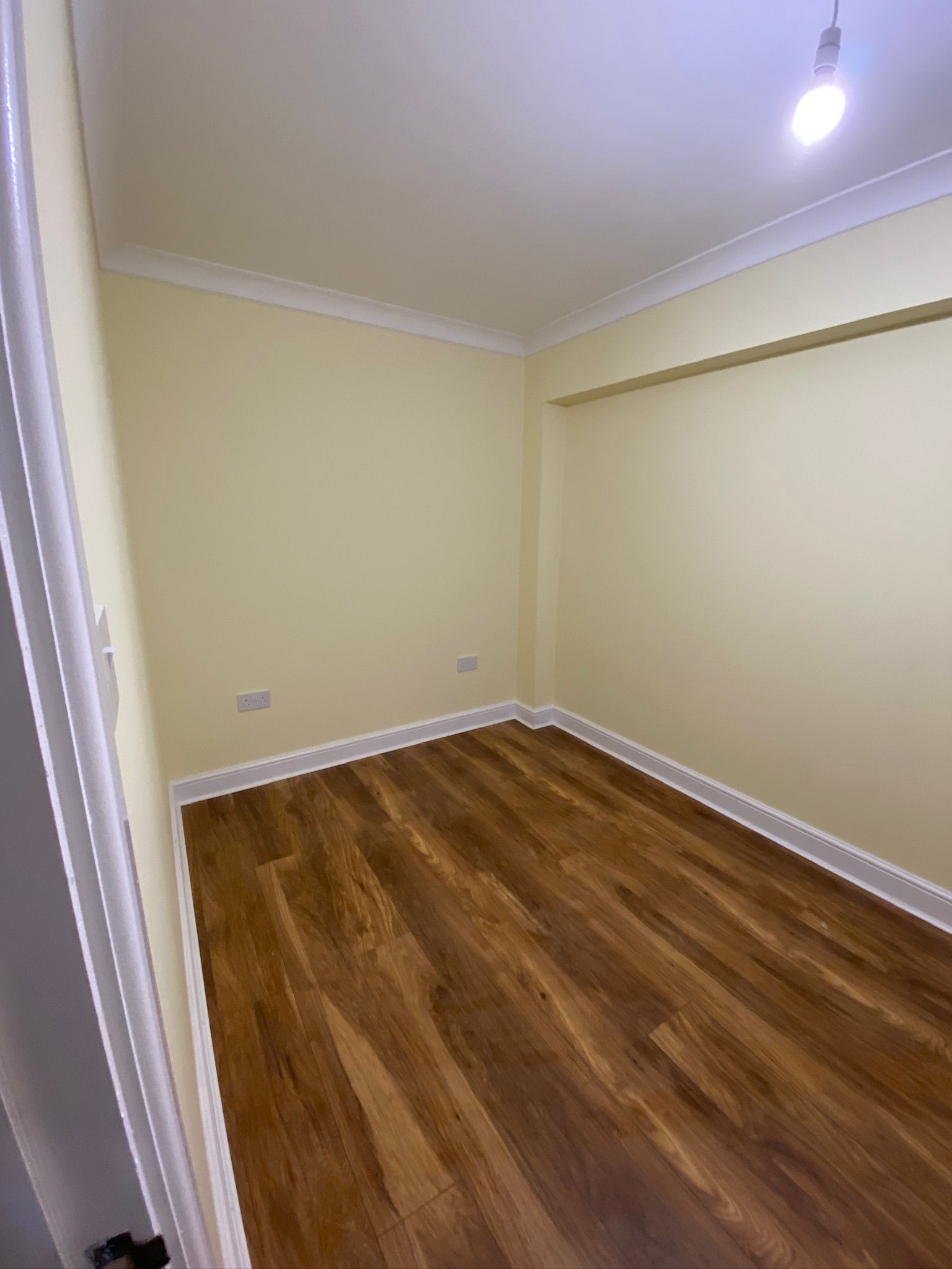 Finished garage conversion project