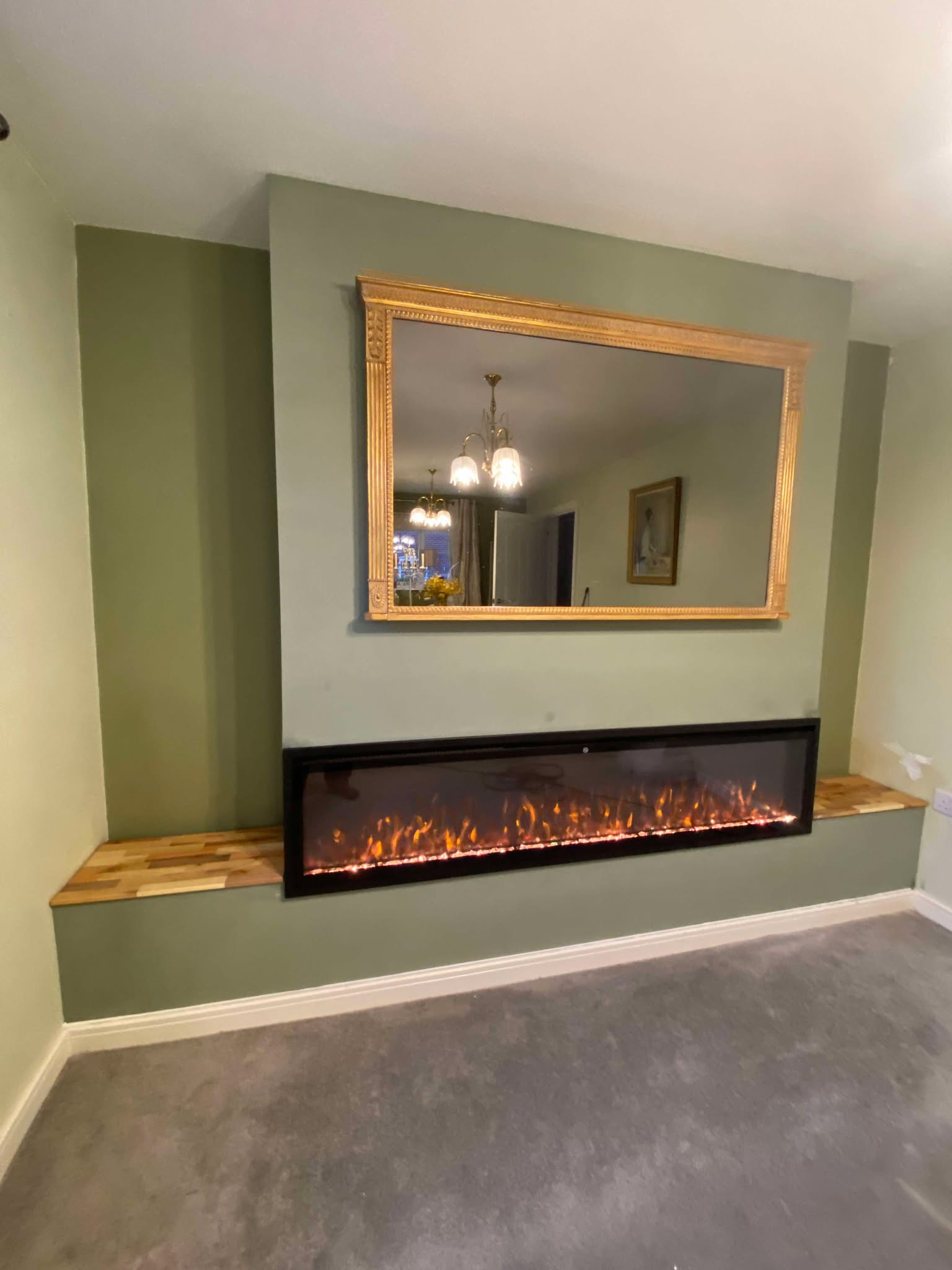 Beautiful fireplace by Mathew Impey Improvements